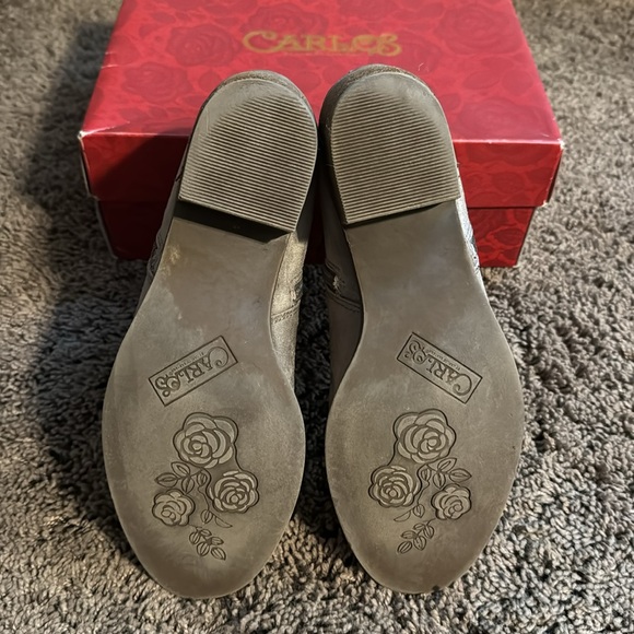 Women’s Size 8 Carlos Santana Brie Grey Bootie - Picture 8 of 10
